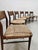 Model 351 Dining Chairs in Teak and Papercord by Georg Leowald for Wilkhahn, 1960s, Set of 6 For Sale - Image 6 of 6