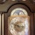 Cherrywood Ethan Allen 1979 Tall Case Grandfather Clock With Moving Moon Dial and 3 Phase Westminster Chimes For Sale - Image 12 of 12