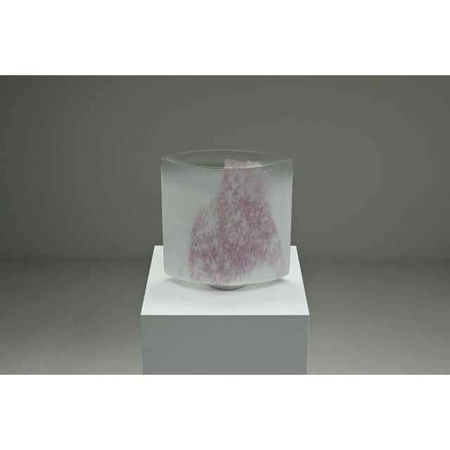 Large Idra table lamp by Rosanna Toso for Leucos , 1980s Itlay. Rosanna Toso is a member of the famous Toso glass family....