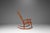Studio Craft Sculptural Rocking Chair in Solid Cherry Wood Attributed to Hal Taylor After Sam Maloof and James Krenov, Usa, C. 1980's For Sale - Image 9 of 18