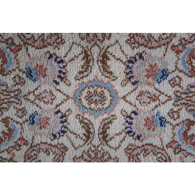 Karastan 100% Wool Floral Palmette Animal 738 Area Rug Runner Mat 2.5' X 20' For Sale - Image 9 of 15