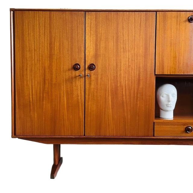 Wood Mid-Century Sideboard from Topform, 1960s For Sale - Image 7 of 16