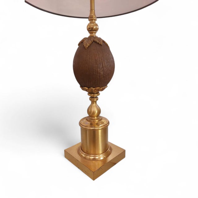 Maison Charles Coco Lamps in the style of Maison Charles, 1950s, Set of 2 For Sale - Image 4 of 5