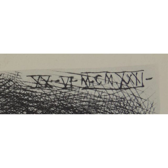 Pablo Picasso After Pablo 'Man Unveiling a Woman' Lithograph For Sale - Image 4 of 5