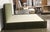 Rounded Signature Upholstered Bed from The Expert in Basil Mohair, king size. A wonderfully simple, tailored silhouette...
