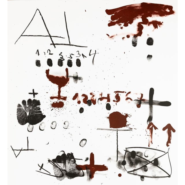Antoni Tapies, Galerie Erker, Lithograph For Sale - Image 4 of 7