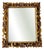 Vintage Baroque Italian Gilded Gold Mirror in Wood, 1960s For Sale