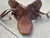 Vintage Crosby Olympic Works English Close Contact Saddle, Made in England For Sale - Image 11 of 15