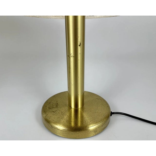 Vintage Table Lamps in Glass and Brass by Peill & Putzler, 1970s, Set of 2 For Sale - Image 4 of 11