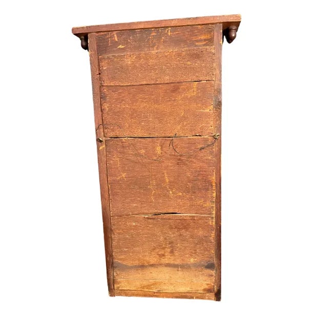 Early 19th Century Federal Style Églomisé Trumeau Mirror For Sale - Image 4 of 9