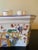 Ceramic Mid-Century Italian Hand-Painted Chinoiserie Tulipiere Vase For Sale - Image 7 of 13