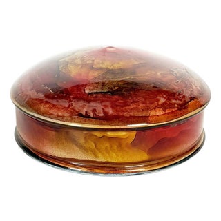 Red Glass Box, France, 1970s For Sale