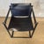 An iconic piece of Dutch architectural minimalism, this postmodern "Kubus" (Cube) FM60 armchair was designed by Radboud...
