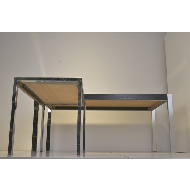 Black Vintage Italian Desks from La Metal Arredo Paderno, 1970s, Set of 2 For Sale - Image 8 of 11
