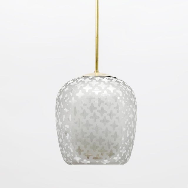Mid-Century Modern Mid-Century Cora Pendant Lamp by Wilhelm Wagenfeld for Peill & Putzler, 1950s For Sale - Image 3 of 6