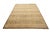 6'x9' Hand-Knotted Modern Tibetan Wool & Silk Carved Linear Rug in Gold & Green For Sale - Image 4 of 10