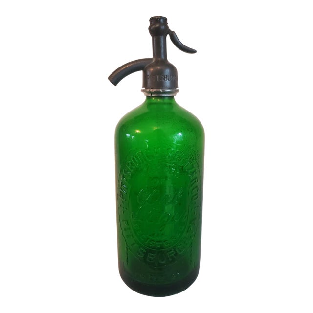 Antique Late 19th Century Pittsburg Seltzer Co. Club Selzer Pittsburg