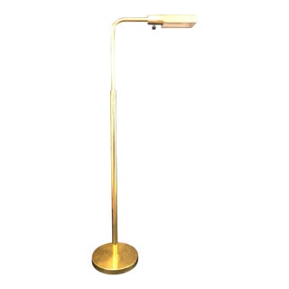 1970s Mid Century Modern Brass Metalarte Floor Lamp for Hansen For Sale