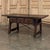 Rustic Rare 17th Century Rustic Spanish Walnut Coffee Table With Wrought Iron For Sale - Image 3 of 18