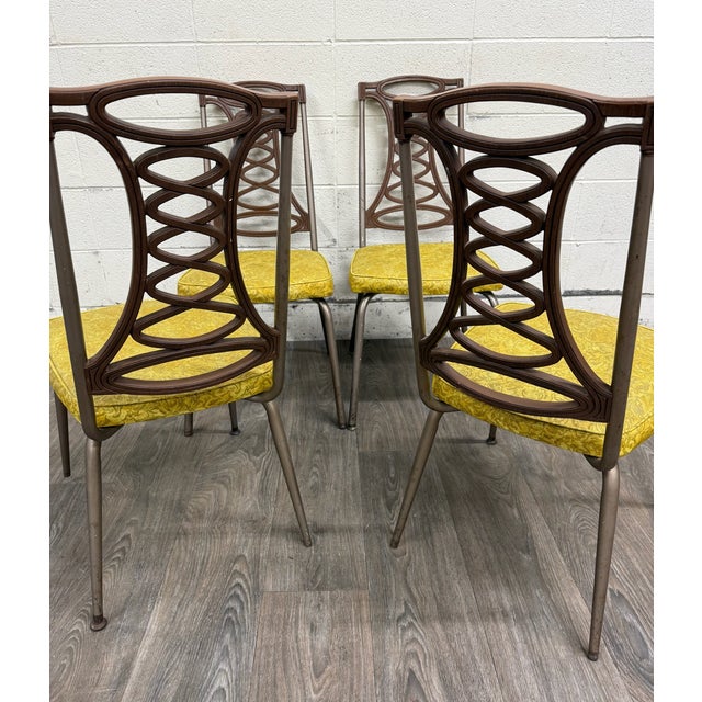 Vintage Brody Seating Company Mid Century Modern Dining Chairs - Set of 4 For Sale - Image 14 of 14