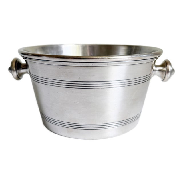 Vintage Fratelli Broggi Milano Ice Bucket For Sale