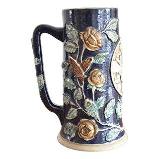Biedermeier Mug from Mettlach, 1840 For Sale