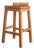 Vintage Wooden School Lab Stool For Sale