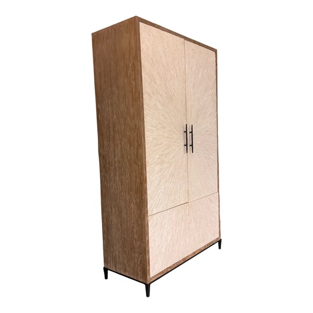 Design Plus Gallery presents a Custom Forte Cabinet with Interior Desk from Ironies. A thoughtfully designed storage...