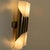 Wall Sconces in Opaline Glass with Brass Tubes from Raak, 1970s, Set of 2 For Sale - Image 11 of 13