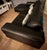 American American Leather Black Leather 2 Piece Sectional For Sale - Image 3 of 6
