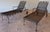 Vintage 1960s Woodard Wrought Iron Chaise Lounges, Pair, Floral Scrollwork, Adjustable, With Wheels, Attributed For Sale - Image 6 of 12