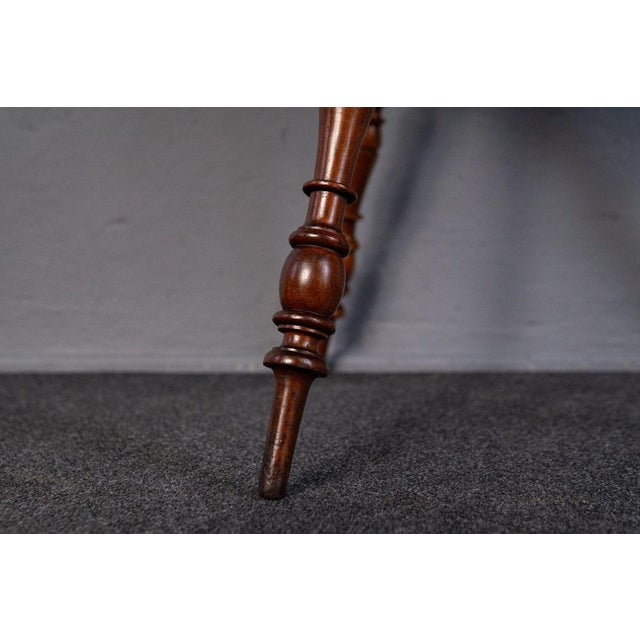 Vintage Brown Side Table For Sale - Image 11 of 12