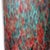 Mid-Century Modern Vintage Murano Fratelli Toso Copper Red Aventurine Amethyst Green Italian Art Glass Flower Vase For Sale - Image 3 of 10