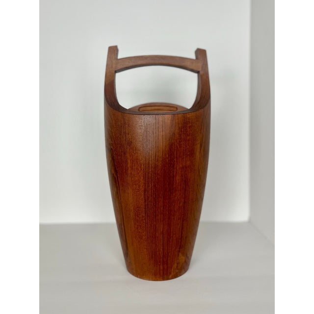 Mid 20th Century Danish Modern Highboy Teak Ice Bucket | by Dansk For Sale - Image 5 of 12