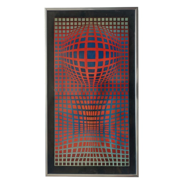 1970s Victor Vasarely, VP-RB, 1974, Print For Sale - Image 5 of 5