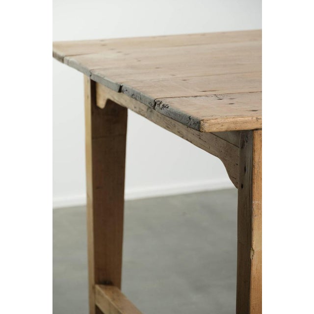 Antique Pinewood Farmhouse Dining Table For Sale - Image 13 of 15