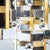 Chrome and Brass Chandelier by Gaetano Sciolari, Italy, 1970s For Sale - Image 16 of 18