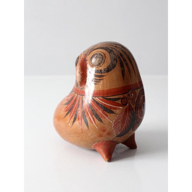 Mid-Century Mexican Tonala Bird For Sale - Image 4 of 13