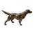 Antique Cast Iron Setter/Pointer Dog Doorstop Hubley Era Hunting Dog Statue W/Bronze Patina Age: Circa 1910s–1930s (Hubley...
