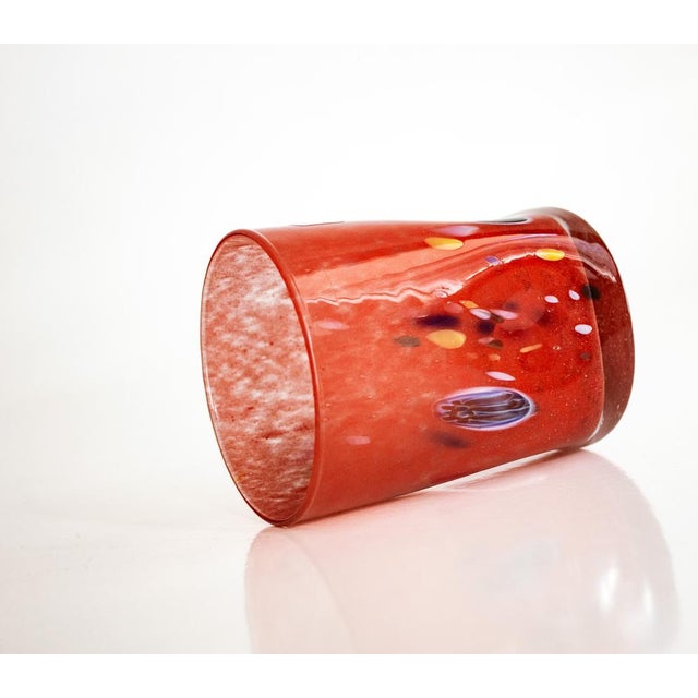 Modern Valentines Drinking Set from Ribes the Art of Glass, Set of 6 For Sale - Image 9 of 16