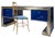 Mid-Century Modern Vintage 1970s Desk in the Style of Maison Jansen For Sale - Image 3 of 5