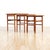 Mid-Century Modern 1960s Danish Modern Teak Nesting Tables For Sale - Image 3 of 10