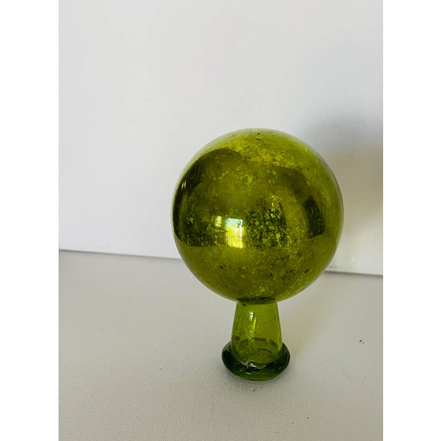 Shabby Chic Antique Christmas Ornament Bauble German Kugel For Sale - Image 3 of 3