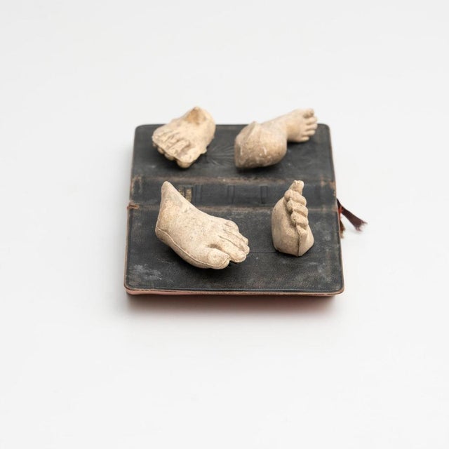 Cabinet of Curiosities Book Sculptural Artwork, 1950s For Sale - Image 12 of 18