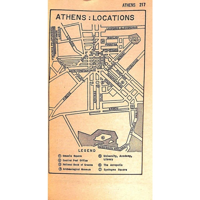 "Twa Getaway Highlights of the World's Great Cities" 1971 Hammel, Faye For Sale - Image 4 of 4