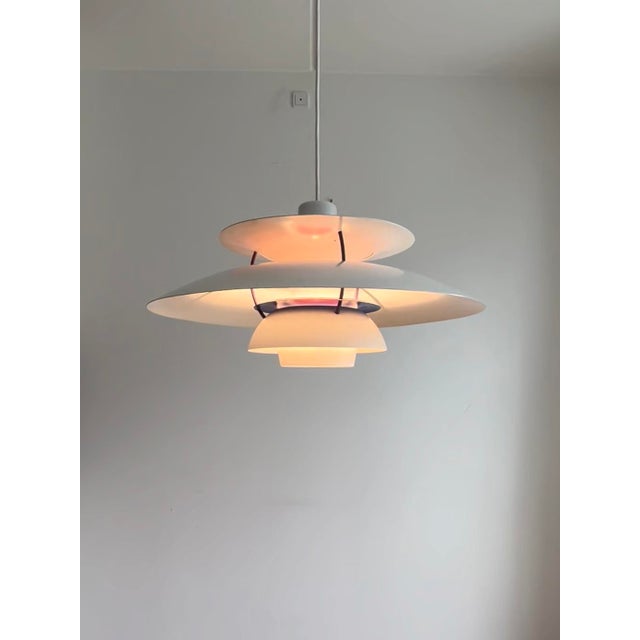 Louis Poulsen PH 5 Pendant Lamp by Poul Henningsen for Louis Poulsen, 1970s For Sale - Image 4 of 13