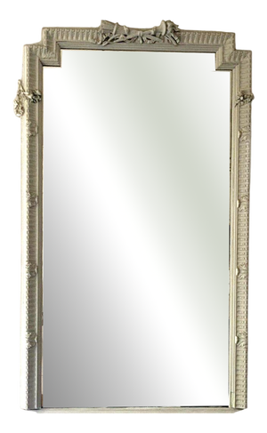 Louis XVI Style Carved Wooden Mirror