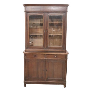 Sideboard in Walnut Veneer, 19th Century For Sale