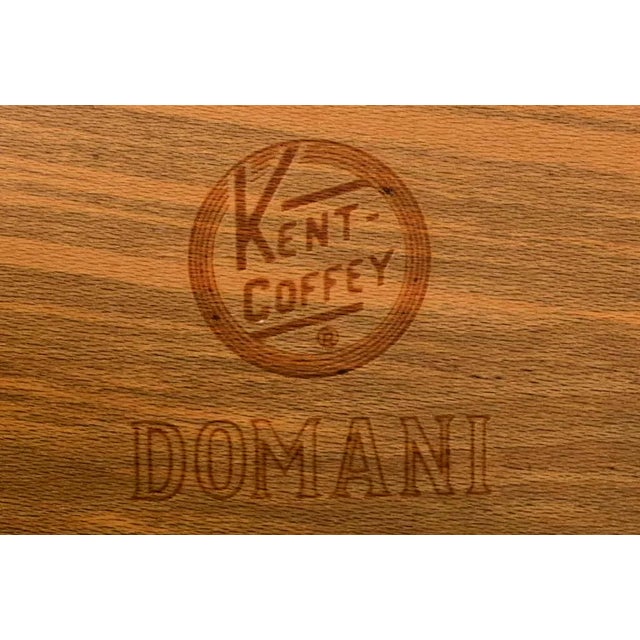 Kent Coffey French Regency Louis XVI Carved Cherry and Burl Wood Highboy Dresser, Circa 1960s For Sale - Image 10 of 16