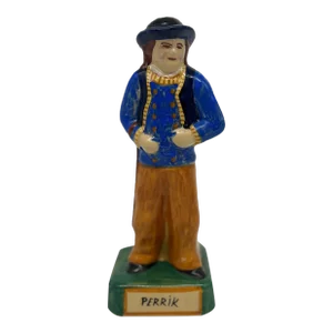 Henriot Quimper French Faience Pottery "Perrik" Circa 1930